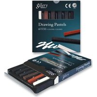 Пастель для рисования 6 цветов..