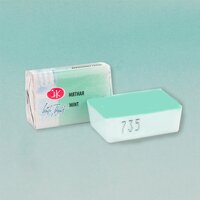 Мятная акварель краска кювета 735 2..
